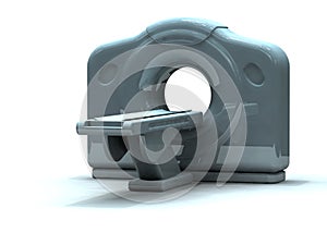 3d render ct or cat scanner