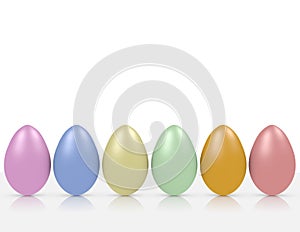 3d Render Easter Egg Background