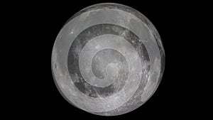 3d Render of Full moon