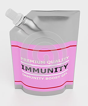 3D Render of Immunity Gel