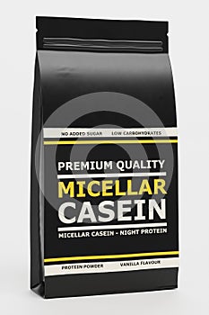 3D Render of Micellar Casein