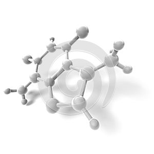 3D render of molecule