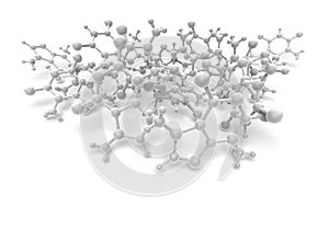 3D render of molecule