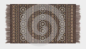 3d Render of Oriental Rug