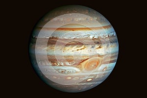 3d render of the planet Jupiter