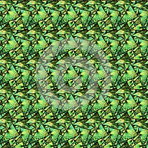 3D render of seamless shatter fractal background