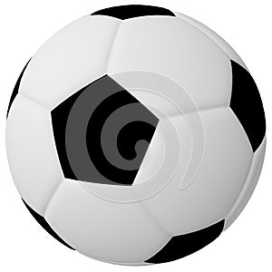 3d Render of a Soccer/Football Ball