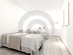 3d render of spa beauty center