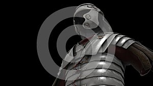 3d rendered illustration of roman empire soldier armor