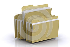 3d Rendered Multiple Folders