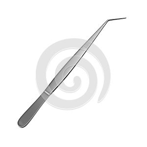 3d rendered surgical forceps.