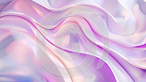 3D rendering, abstract blue and pink waves, texture background