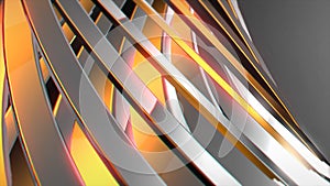 3D rendering Abstract colorful background bright orange gray color, modern colorful wallpaper