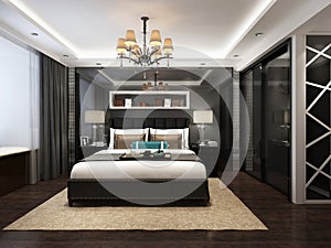3D rendering bedroom