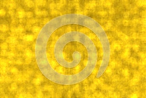 3d rendering. blurred golden circle bokeh shape wall background