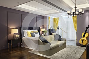 3D rendering children`s room