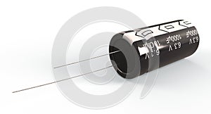 3D rendering - electrolytic capacitor