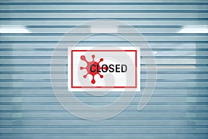3d rendering of factory is closed