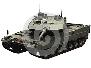 3d Rendering of a German Leopard 2 Tank