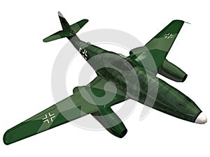 3d Rendering of a German ME262