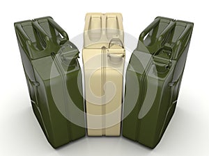 3D rendering jerrycan