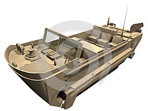 3d Rendering of a M29 Weasel