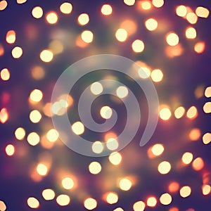 3D rendering of realistic and detailed soft focus bokeh background