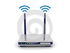 3D Rendering of a router