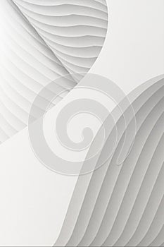 3D rendering silver white wave texture line texture