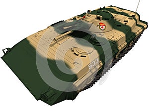 3d Rendering of a Soviet BMP-1