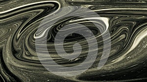 3D rendering wood texture in black and white shades, abstract background computer graphics. Spiral background. Liquid paints