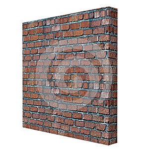3D Rendition of a Brick Wall