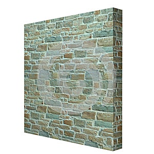 3D Rendition of a Brick Wall