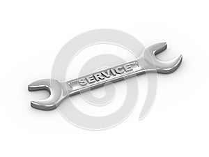 3d repairing tool service wrench