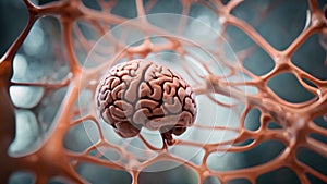 A 3D Rotating Human Brain Network