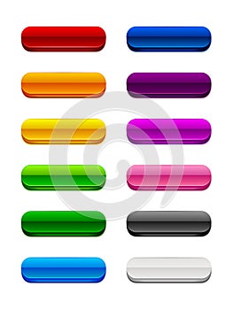 3D Rounded Buttons