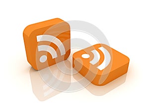 3D RSS Icons