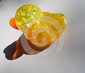 3d rubber duckie puzzle.. Yellow