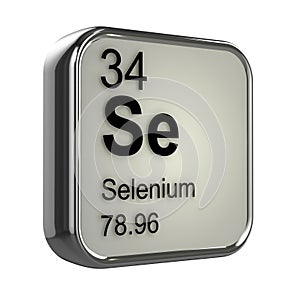 3d Selenium element