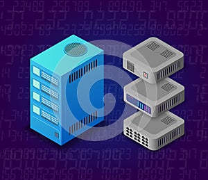 3d server network technology