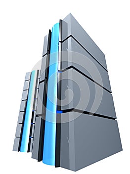 3d server tower