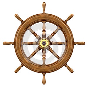 3d Ships wheel