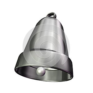 3D silver bell