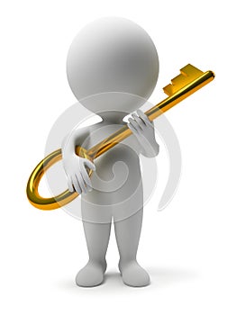 3d small people - key