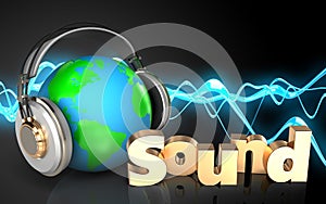 3d'sound' sign blank