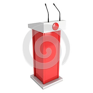 3d Speaker Podium