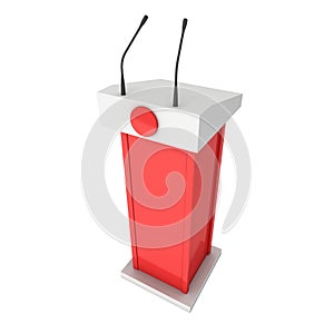 3d Speaker Podium