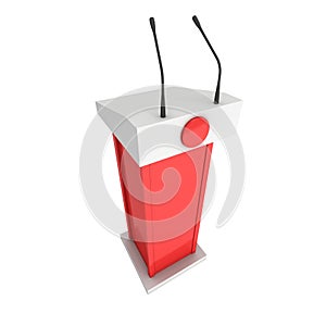 3d Speaker Podium