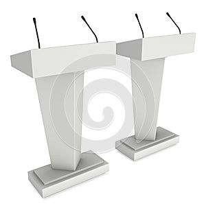 3d Speaker Podium