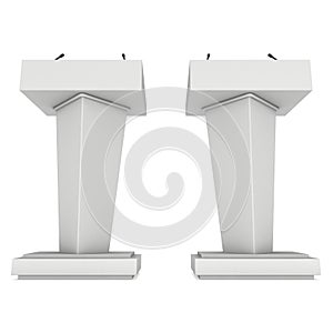 3d Speaker Podium